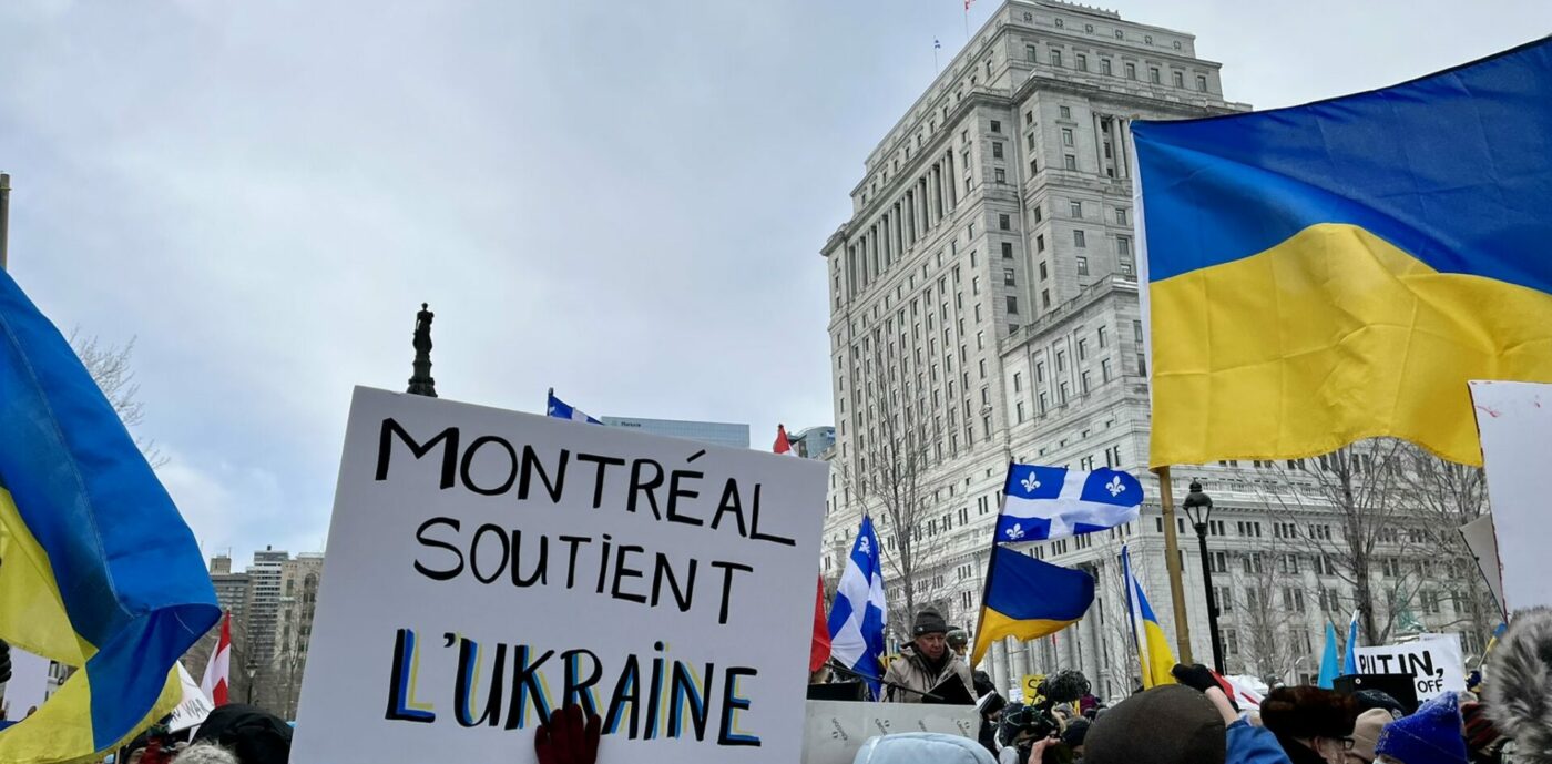 refugiés Montréal Ukraine