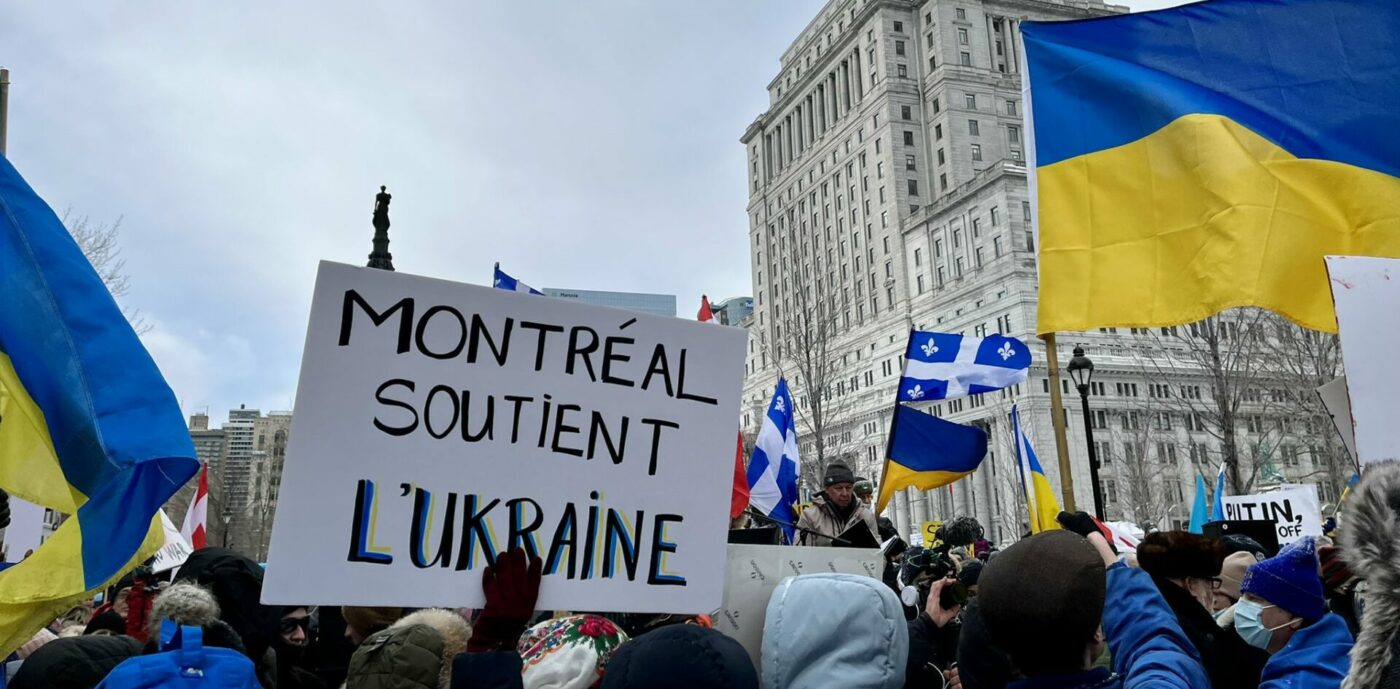 refugiés Montréal Ukraine