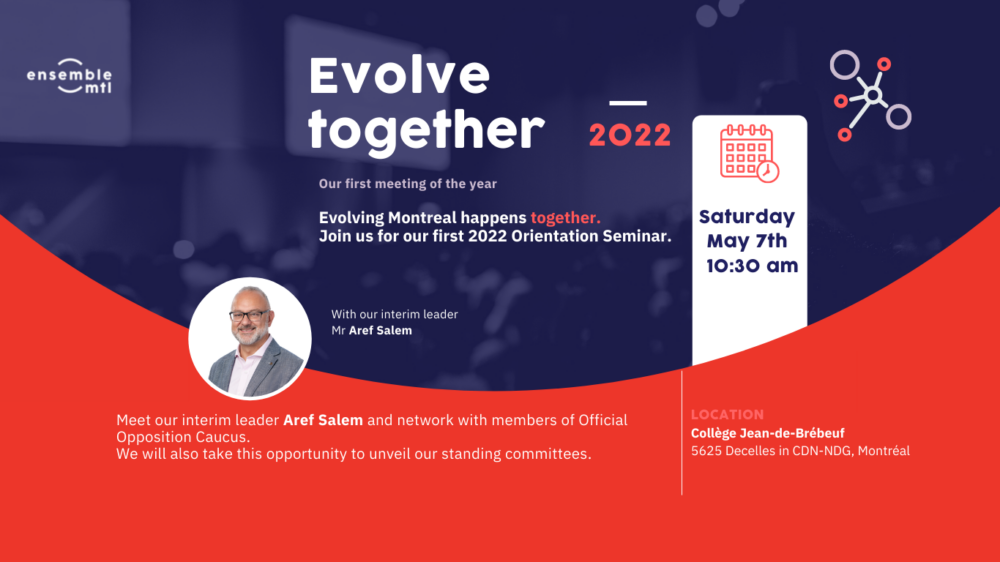 Ensemble Montréal invites you to its first orientation seminar!
