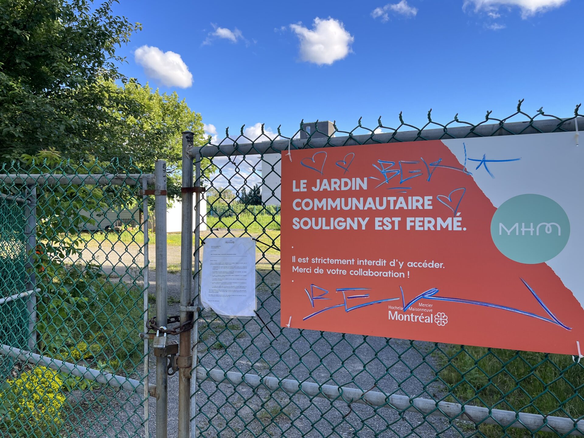 jardin communautaire Souligny