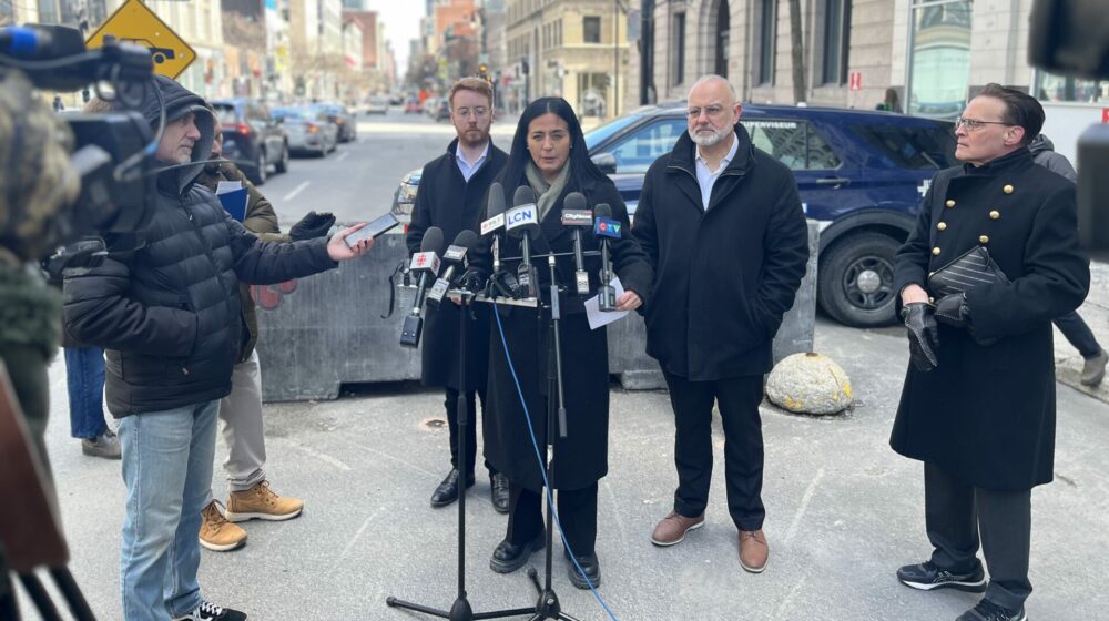 Ensemble Montréal calls for review of Sainte-Catherine West pedestrianization project